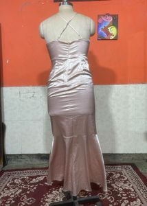 women wrap up party dress