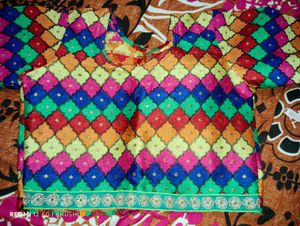 multi colour blouse