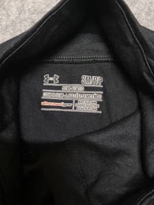 Under Armour Black 1/4 Zip Long Sleeve Top