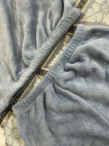 Cozy Blue Flannel Pajama Set