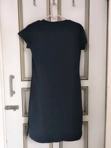 Navy Blue Casual Dress