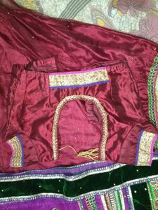 Elegant Maroon Lehenga