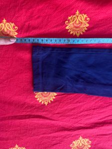 High Waisted Blue Skinny Jeggings