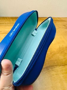 Lenskart Blue Hard Shell Glasses Case