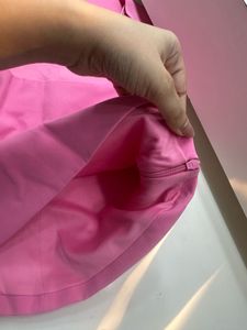 Zara Pink Square Neck Sleeveless Top