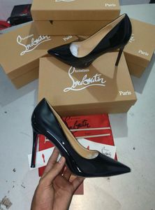 Christian Louboutin Black Patent Heels❤️