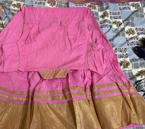 Pink Embroidered Anarkali suit