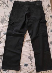Black baggy Cargo Pants