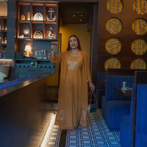 Mustard jumpsuit Set with Jacket