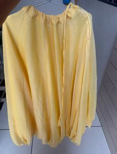 Yellow Lehenga Choli Set with Dupatta