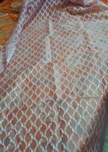Beautiful Pink Silk Saree
