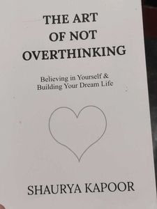 The Art of Not Overthinking Book