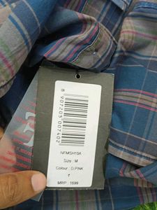 NOBLE FAITH Men's Plaid Long Sleeve Shirt