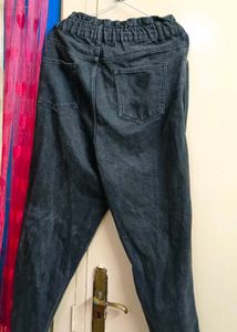 Black Denim Jeans (Slouchy Fit)🖤