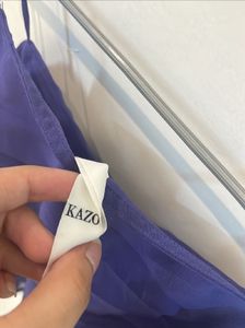 Kazo Blue Ruched Cami Top