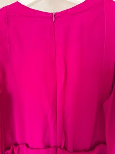 Elegant Magenta Maxi Dress