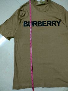 Burberry printed, cotton blend tee