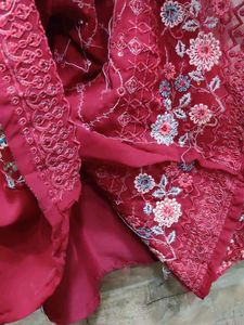 new Stunning MAROON Embellished kurti