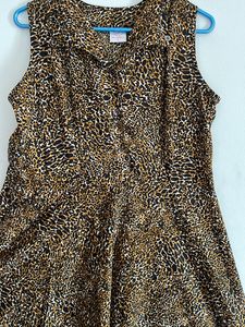 Tiger Print Dress