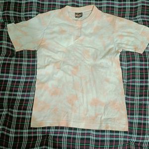 Peach Tie-Dye T-Shirt