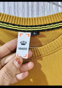 Amiri Yellow Sweatshirt