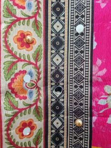 Colorful Floral Pakistani Dupatta