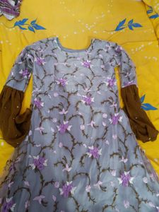 It's Tunning Colour Gown ...