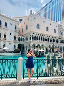 Elegant Navy Blue Mini Dress (frock)