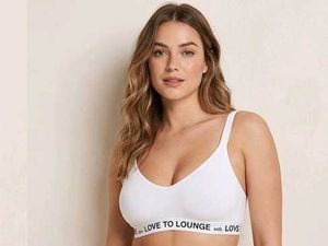 White Love To Lounge Bra
