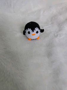 Cute Crochet Penguin keychain