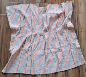 Printed Kaftan Kurta