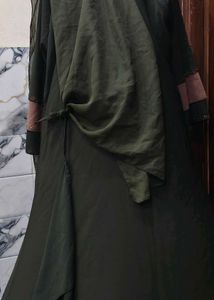 Three pieces abaya