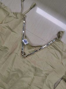 beautiful short kurti with corse