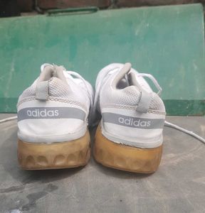Adidas White Sports Shoes || 2.5 inch heel