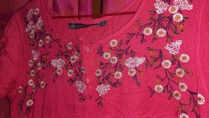 Pink Color Kurta