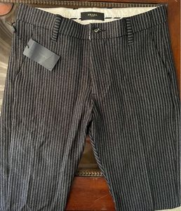 Prada office-siren pinstripe pants