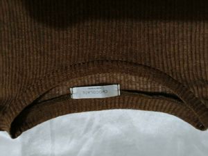 Ribbed Knit Long Sleeve Top