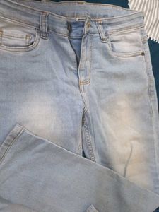 Light Wash Denim Jeans