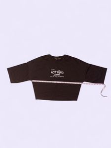 Brown Graphic Print T-Shirt