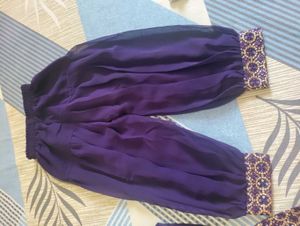 Teal &amp; Navy Blue Salwar Kameez Set