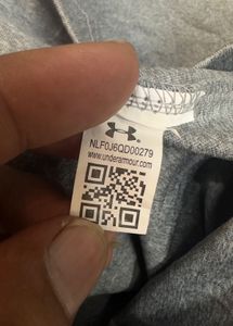 M or L size Under Armour Gray Long Sleeve
