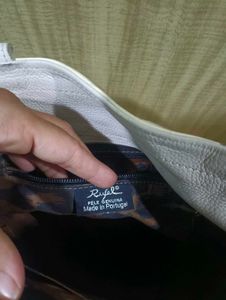 Imported heavy leather Tote Bag