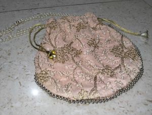 Embroidered Potli Bag