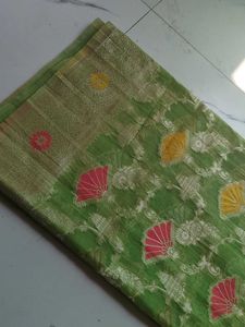 Beautiful Green Ethnic Saree