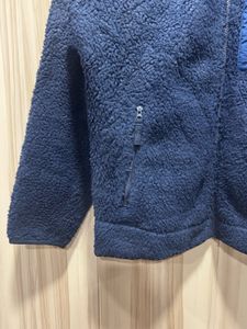 Mont Bell Navy Blue Full Zip Sherpa Fleece