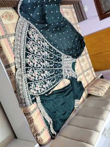 Embroidered georgette indo western Set