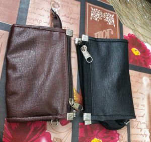 Combo of  Wallets - Brown & Black