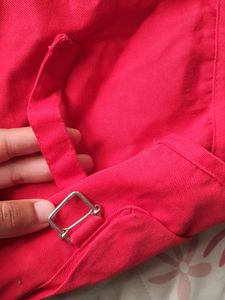Bright Red Utility Vest