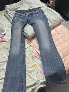 Stylish Women's Blue Denim low waist Jeans