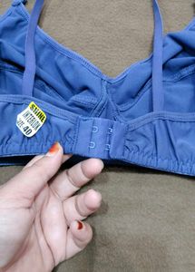 Comfortable Blue Bra